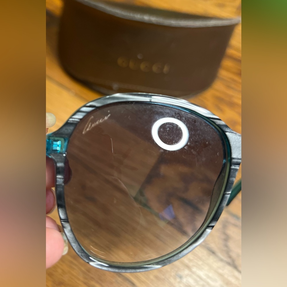 Gucci Round Gradient Sunglasses - image 2